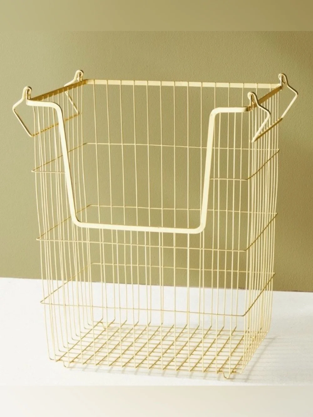 Barbara Stackable Wire 3-Tier storage bin/ Bath Organizer
